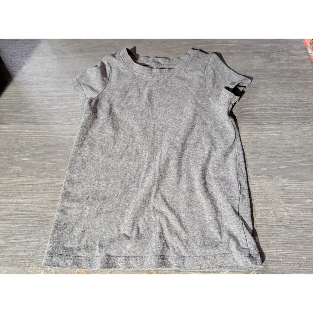 Cat & Jack Boys 2pc Heather Gray T-Shirt and Shorts Outfit Set Size 3T